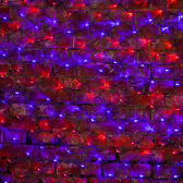 Гирлянда Сеть 2,5х2,5 м, черный ПВХ, 432 LED красные/синие - NEON-NIGHT, артикул 215-033