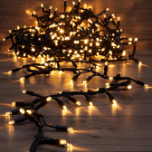 Гирлянда Кластер 10 м, 400 LED, черный каучук, IP67, соединяемая, цвет свечения теплый белый | 315-266 | NEON-NIGHT - NEON-NIGHT, артикул 315-266