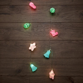 Гирлянда светодиодная Новый год 1,5 м, прозрачный ПВХ, 10 LED, теплый белый, питание 2 х АА (батарейки не в комплекте) | 303-081 | NEON-NIGHT - NEON-NIGHT, артикул 303-081