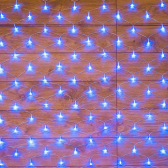 Гирлянда Сеть 1,8х1,5 м, прозрачный ПВХ, 180 LED синий - NEON-NIGHT, артикул 215-133
