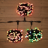 Гирлянда LED ClipLight - Мультишарики 24V, 3 нити по 20 м, свечение с динамикой, диодов RGB - NEON-NIGHT, артикул 323-619