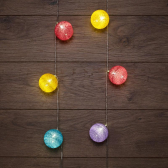 Тайские фонарики Фейерверк 1,5 м, прозрачный ПВХ, 10 LED, теплый белый, питание 2 х АА (батарейки не в комплекте) | 303-099 | NEON-NIGHT - NEON-NIGHT, артикул 303-099