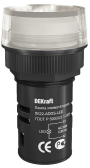 Лампа ADDS 22мм белая LED 220В (25001DEK) - артикул 25001DEK