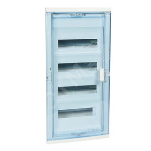 Щит ЩРв-П-56 прозрачная дверь IP40 синяя Nedbox (001424) - Legrand