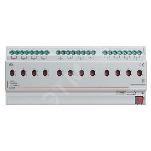 KNX. Релейный активатор 12-канальный 16А. DIN 4 модуля. (002682) - Legrand