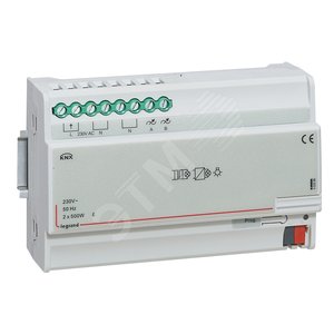KNX Диммер универc.2х500Вт - Legrand