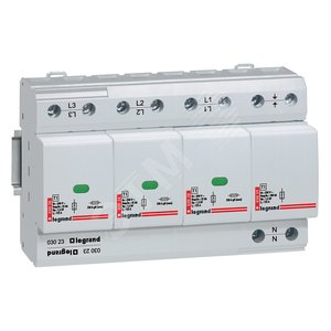 Разрядник 4 полюса 25kа 350в - Legrand