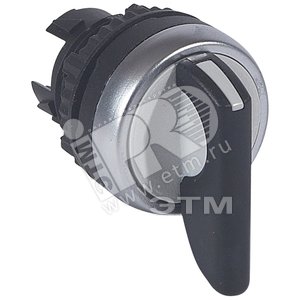 Osmoz Гол тумб руч 2п черн 45° - Legrand