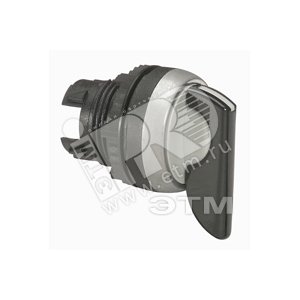 Головка тумблера ручная 2-х позиционная черная 45град. (023932)