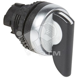 Тумблер с удлиненной рукояткой, 2 положения, без подсветки, с фиксацией, 90 градусов, IP66 (023934)