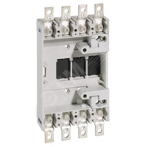 Основание DPX250 4п подключение спереди - Legrand