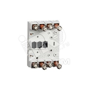 Основание DPX630 4п подключение спереди - Legrand