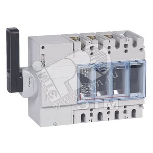 Рубильник DPX-IS 3P 630А боковая левая ручка (026669) - Legrand