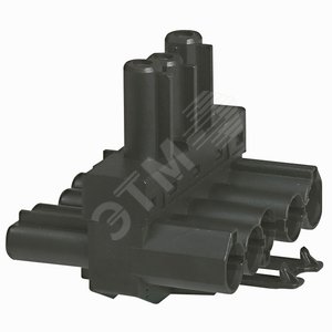 Блок распределительный 5П/3П черный L1 (34122) - Legrand