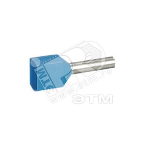 Наконечник кабельный двойной 1мм красный (037688  Legrand) - Legrand