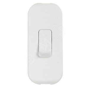 Переключатель для гибкого провода 2P белый (40192) - Legrand