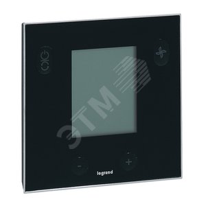 KNX.Термостат сенсорный черн - Legrand