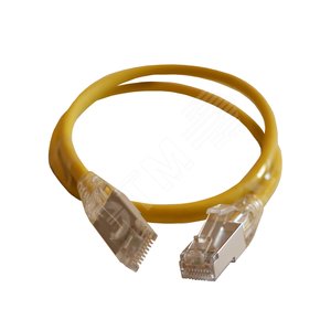 Патч-кордHD S/FTP к6A 0,5м жел. - Legrand