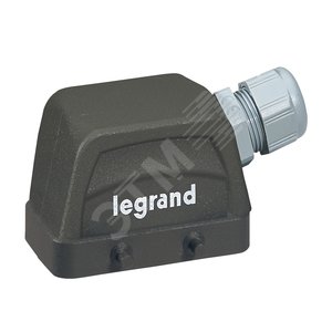 Комплект накл. розетка + вилка, угловое подключение 500В, 16А 6К+З - Legrand