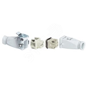 Комп. роз+вилка,пласт,10А 4К+З - Legrand