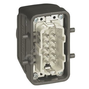 Вилка каб , гориз., 32А 10К+З - Legrand