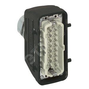 Вилка кабельная, вертикальная 400В, 32А 16К+З