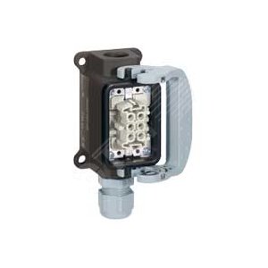 Розетка, выст.500В, 16А 48К+З (052665)