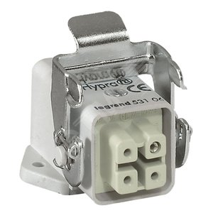 Роз.,пласт,утопл. 10А 3К+З - Legrand