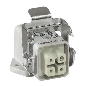 Роз., пласт, утопл., 10А 4К+З - Legrand