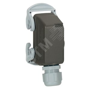 Розетка угловое подключение,500В, 16А 16К+З - Legrand
