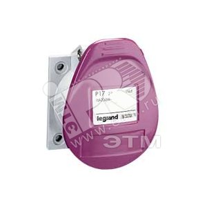 P17 Розетка IP44 2К 16A/24В (55211) - Legrand
