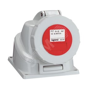 Р17 Розетка силовая IP66/67 3К+З 380/415В 16А (55307) - Legrand