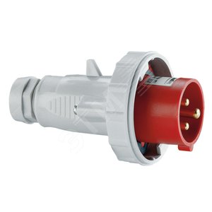 Вилка кабельная 16А 3 полюса+N+Е 380B переносная IP67 P17 - Legrand
