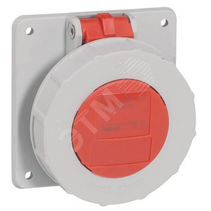 Розетка кабельная 16А 3Р+Е IР66/67 наклонная 415В (57657) - Legrand