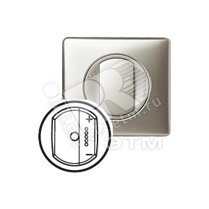Celiane Панель диммера лицевая с индикатором IOBL титан (068376) - Legrand