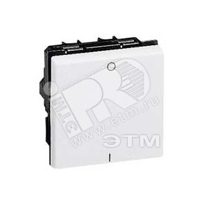 Mosaic Выключатель двухполюс.2мод 20A (74050) - Legrand