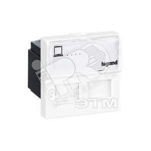 MosaicРоз.2м.2хRJ45 STP Zamak (074295) - Legrand