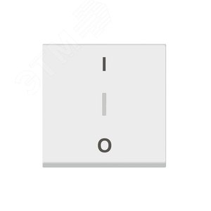 Выключатель двухполюсный Mosaic 2 модуля - 20 A - белый (077050L) - Legrand