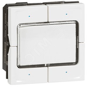 KNX Mosaic. Пульт 4-клавишный 4-канальный - Legrand