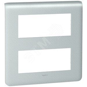 Mosaic New Рамка 2X5 модулей алюминий - Legrand