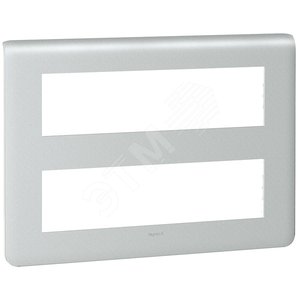 Mosaic New Рамка 2X8 модулей алюминий - Legrand