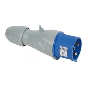 Вилка мобильная - 32А - 2К+З - 230 В - IP 44 (090107) - Legrand