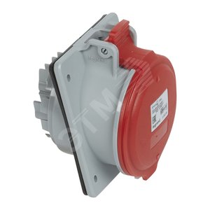 Розетка встраиваемая - 32А - 3К+H+З - 380 В - IР 44 (090166) - Legrand