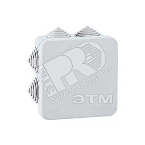 PLEXO Коробка нар 80x80x45 IP55 (92127) - Legrand