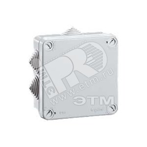 Pl Коробка IP55 105x105x55 прямое ответвление - Legrand