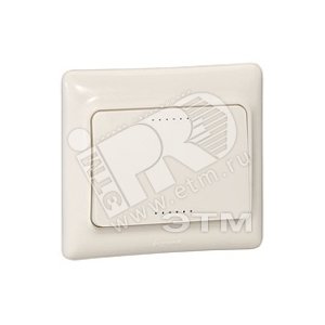 Kaptika Переключатель одноклавишный в сборе 10 А слоновая кость (782134) - Legrand