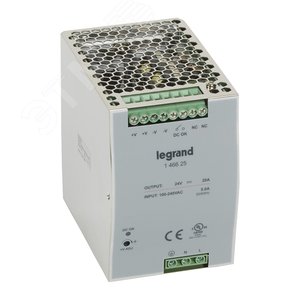 Источник питания импульсный 1 фаза 24В 480Вт 20A (146625) - Legrand