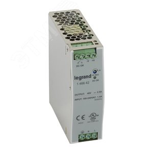 Источник питания импульсный 1 фаза 48В 120Вт 2.5A (146642) - Legrand