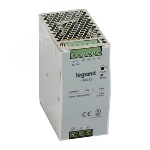 Источник питания импульсный 1/2 фазы 48В 240Вт 5A (146683) - Legrand