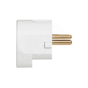 Вилка каб 16А 2Р+T 250В унив.белая - Legrand